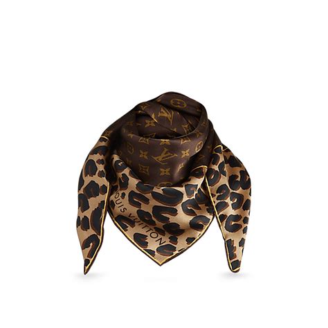 louis vuitton monogram scarf sale|Louis Vuitton animal print scarf.